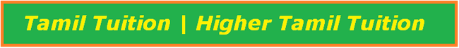 Tamil tuition | higher Tamil tuition in singapore